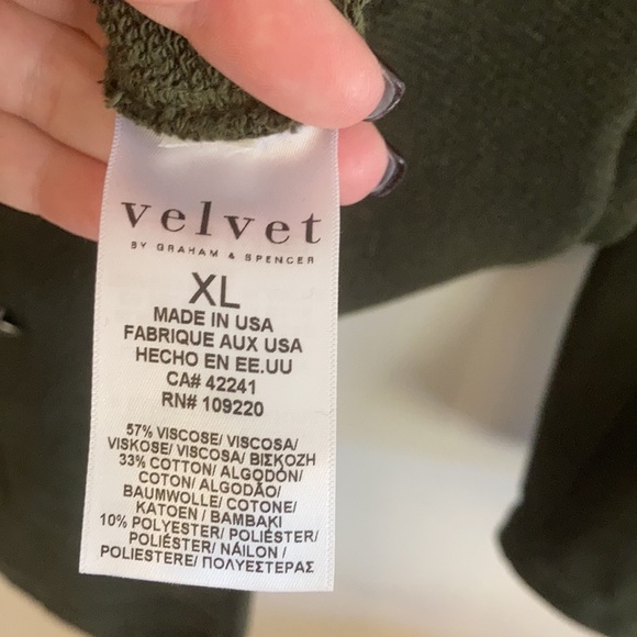 Green double breasted heavy knit pea coat. - Picture 7 of 8